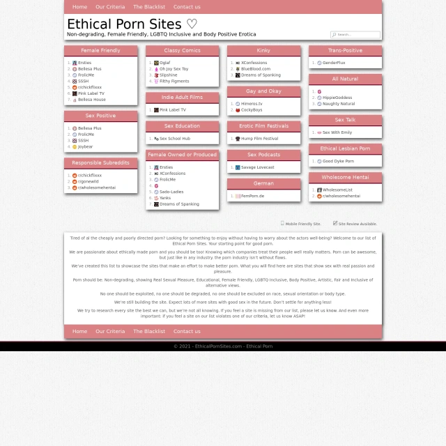 Ethical Porn Sites