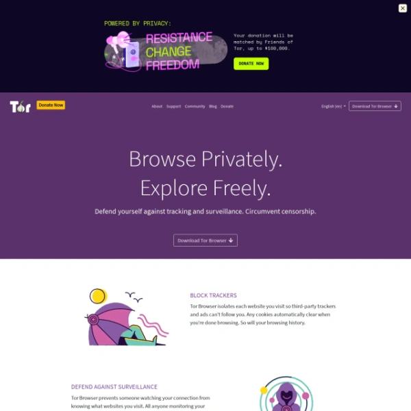 Tor Browser on theporncat.com