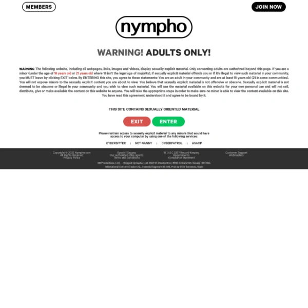 Nympho.com on theporncat.com