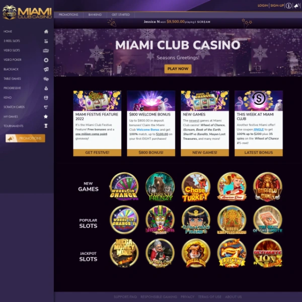 Miami Club Casino on theporncat.com
