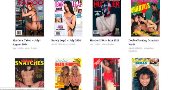 Adult Magazines Download on theporncat.com